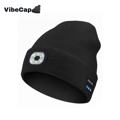 Gorra bluetooth con linterna